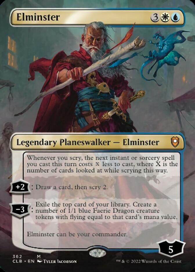 Elminster - [Borderless] Commander Legends: Battle for Baldur's Gate (CLB)