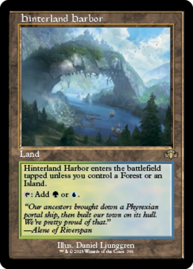 Hinterland Harbor - [Foil, Retro Frame] Dominaria Remastered (DMR)