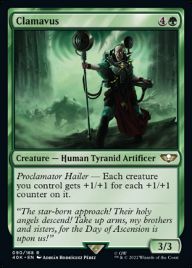 Clamavus - [Surge Foil] Warhammer 40,000 Commander (40K)