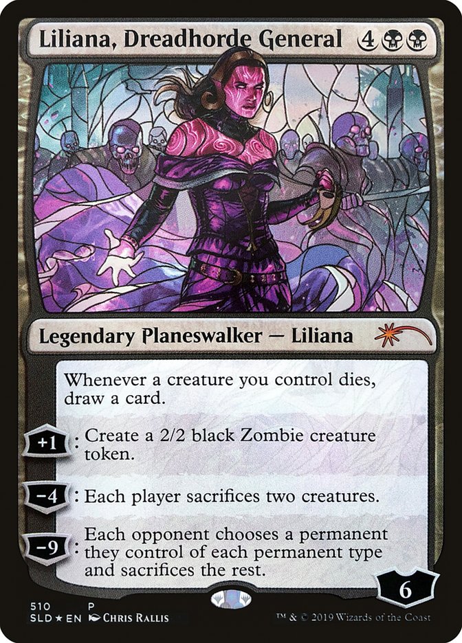 Liliana, Dreadhorde General (510) - [Foil] Secret Lair Drop (SLD)