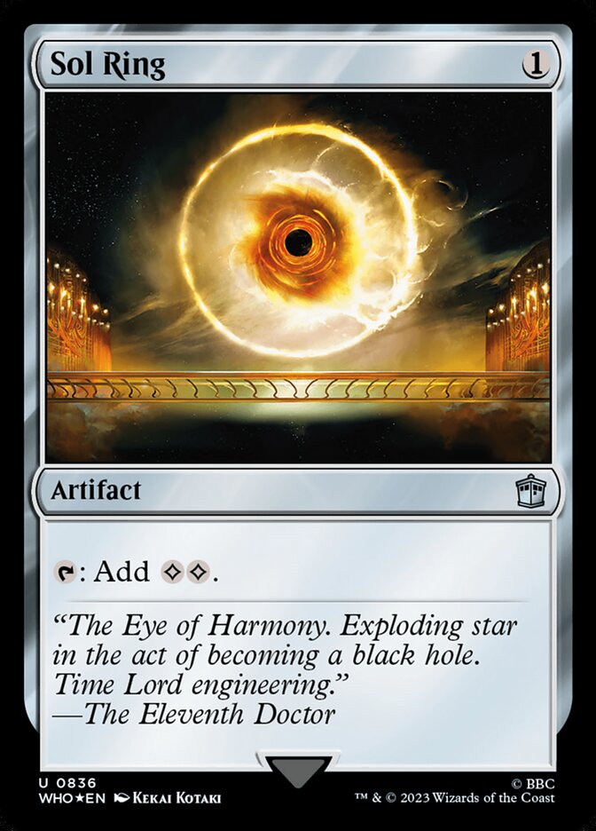 Sol Ring - [Surge Foil] Doctor Who (WHO)