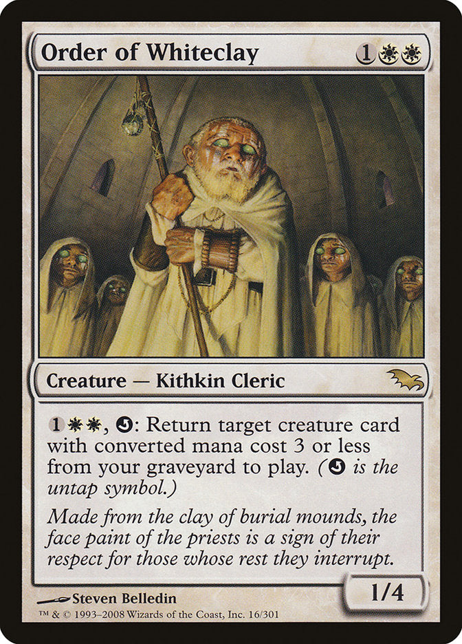 Order of Whiteclay - Shadowmoor (SHM)