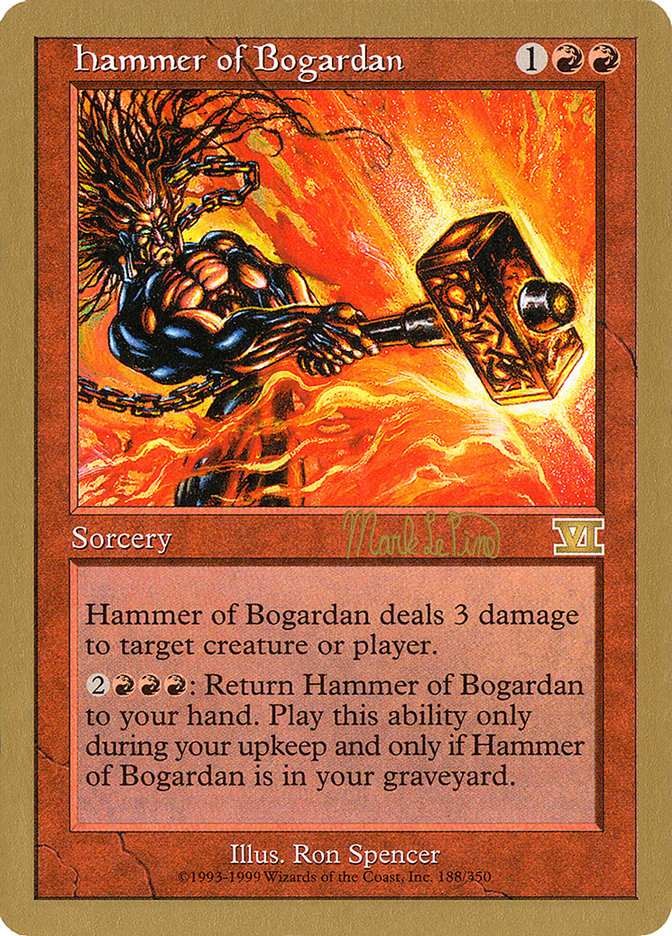 Hammer of Bogardan - [Retro Frame] World Championship Decks 1999 (WC99)
