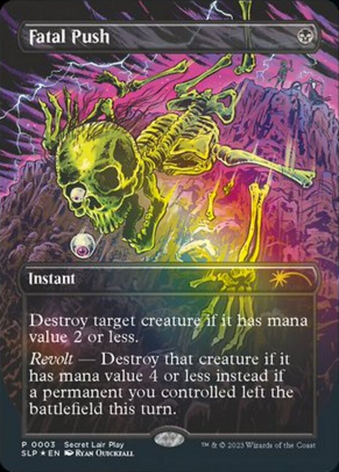 Fatal Push - [Foil, Promo] Secret Lair Showdown (SLP)