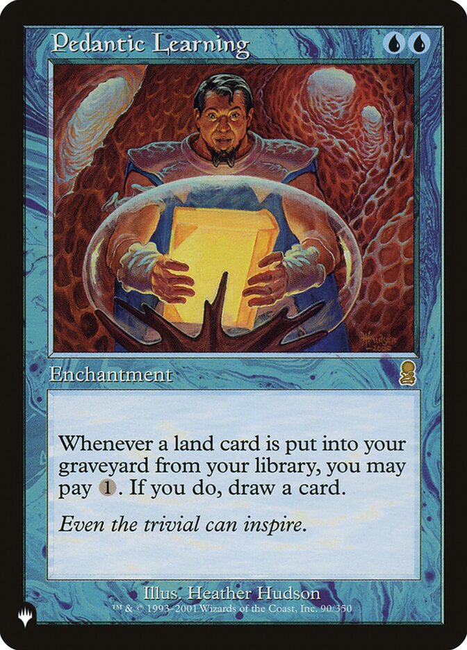 Pedantic Learning - [Foil, Retro Frame] The List (PLIST)