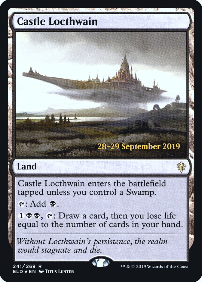 Castle Locthwain - [Foil, Promo] Throne of Eldraine Promos (PELD)