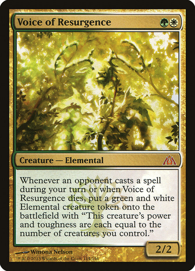 Voice of Resurgence - [Foil] Dragon's Maze (DGM)