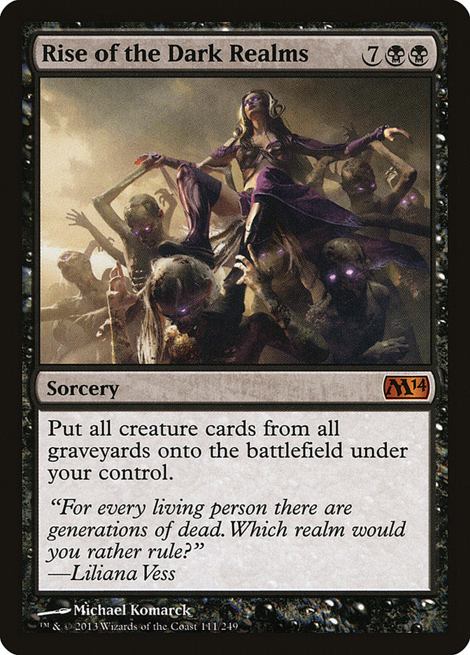 Rise of the Dark Realms - [Foil] Magic 2014 (M14)