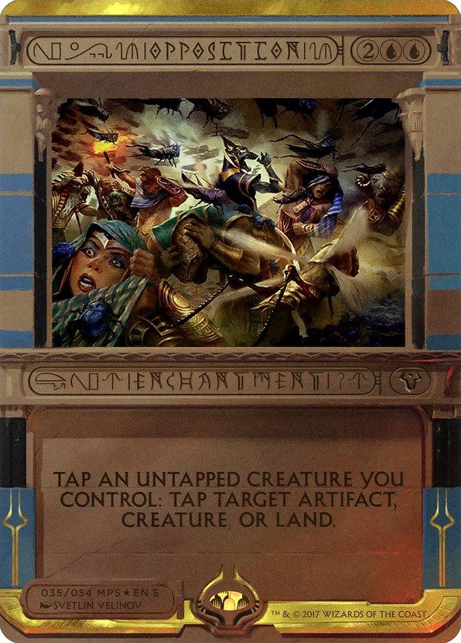 Opposition - [Foil] Amonkhet Invocations (MP2)