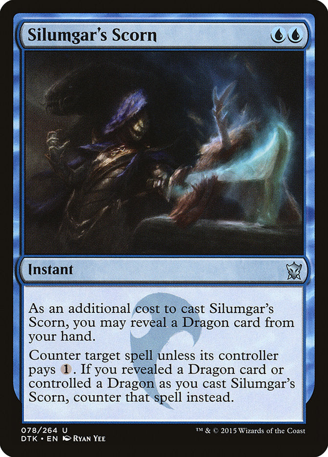 Silumgar's Scorn - [Foil] Dragons of Tarkir (DTK)