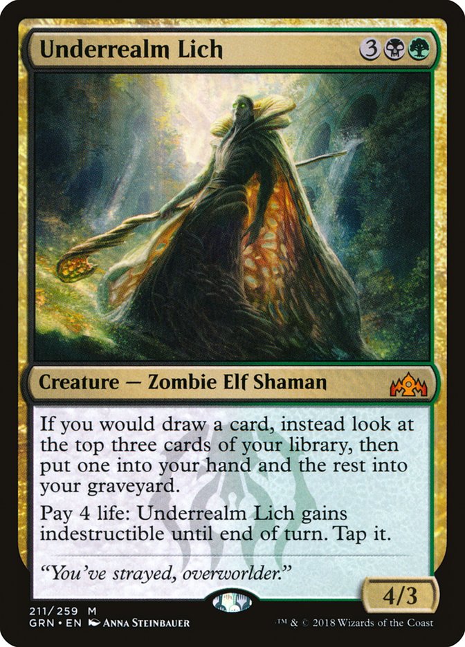 Underrealm Lich - [Foil] Guilds of Ravnica (GRN)