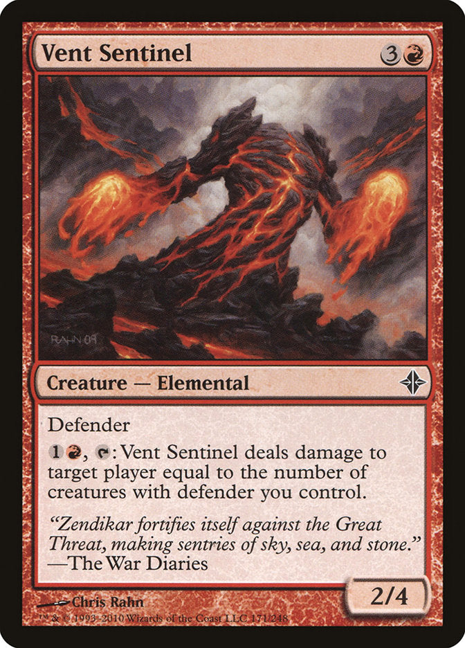 Vent Sentinel - [Foil] Rise of the Eldrazi (ROE)