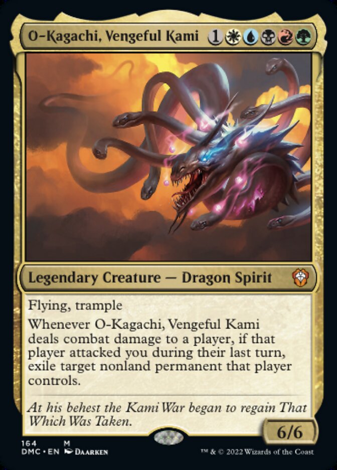 O-Kagachi, Vengeful Kami - Dominaria United Commander (DMC)