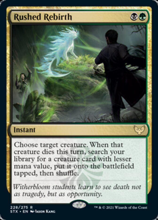 Rushed Rebirth - [Foil] Strixhaven: School of Mages (STX)