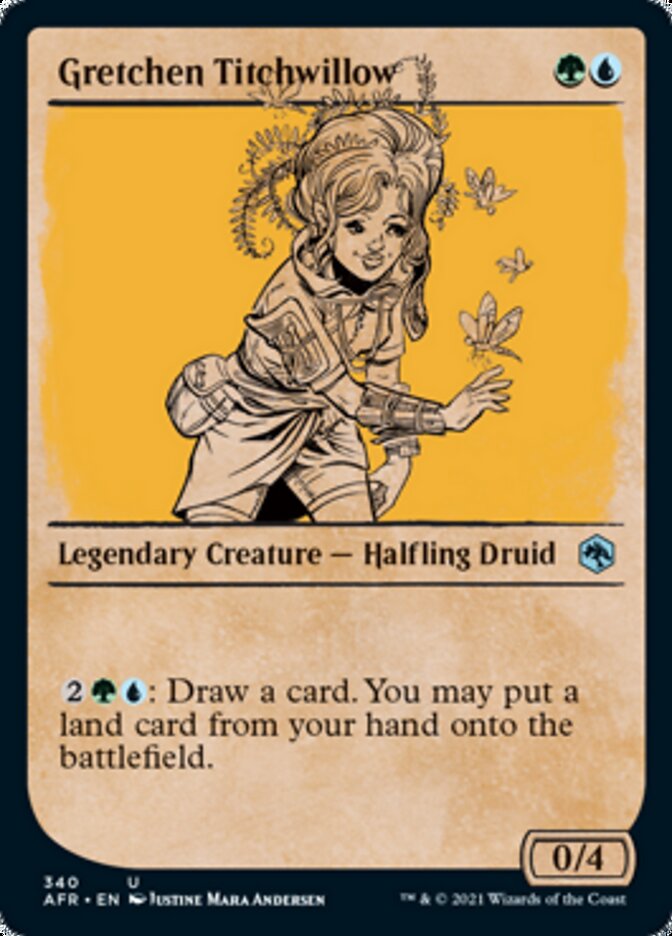 Gretchen Titchwillow - [Foil, Showcase] Adventures in the Forgotten Realms (AFR)