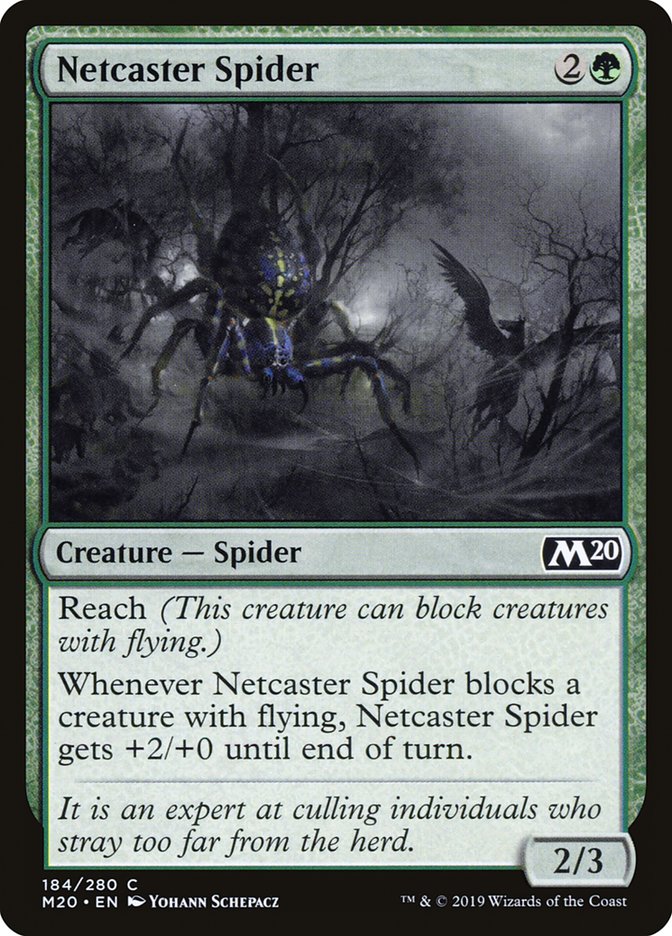 Netcaster Spider - [Foil] Core Set 2020 (M20)