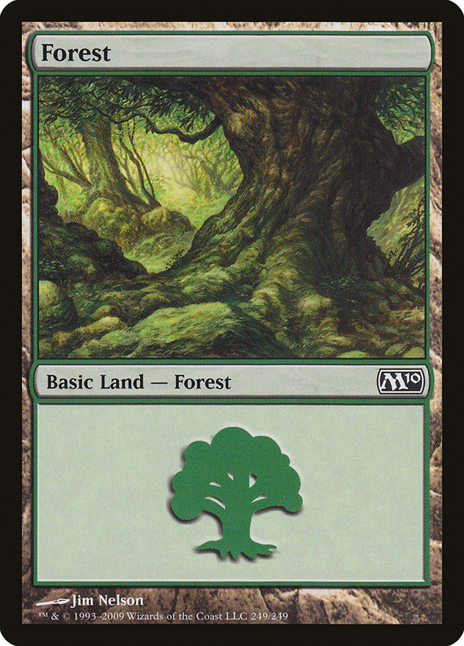 Forest (249) - [Foil] Magic 2010 (M10)
