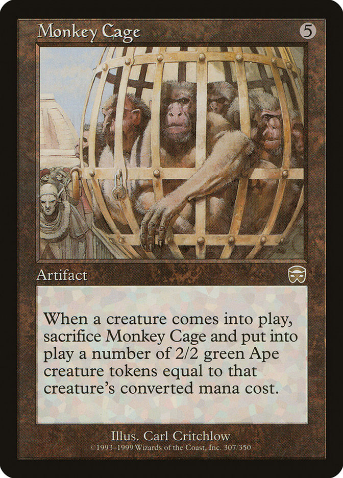 Monkey Cage - [Foil] Mercadian Masques (MMQ)