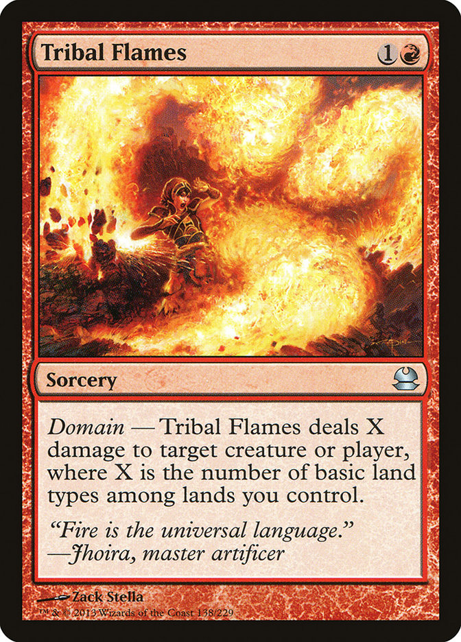 Tribal Flames - [Foil] Modern Masters (MMA)