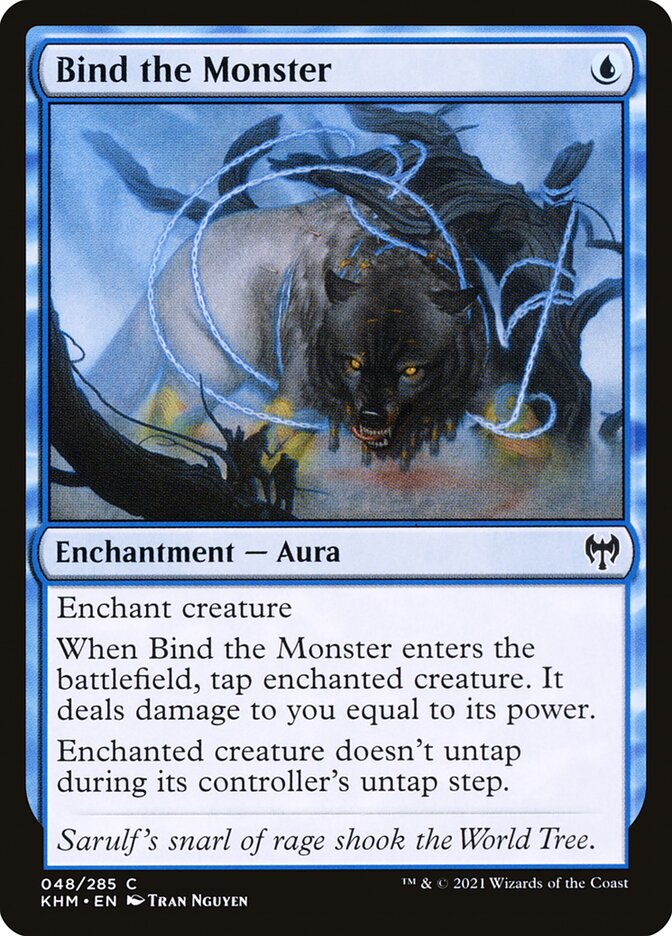 Bind the Monster - [Foil] Kaldheim (KHM)