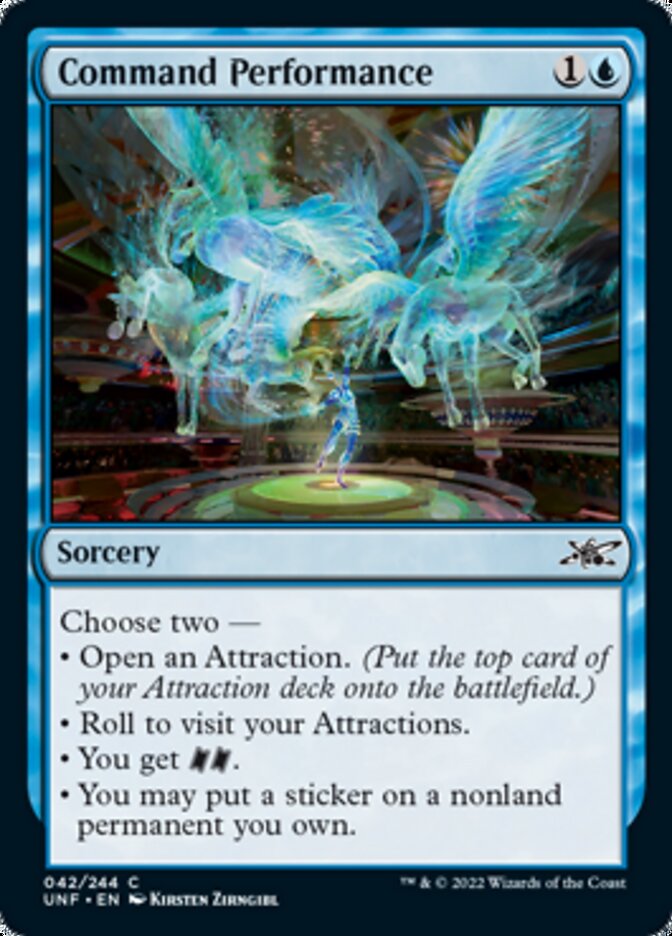 Command Performance - [Foil] Unfinity (UNF)