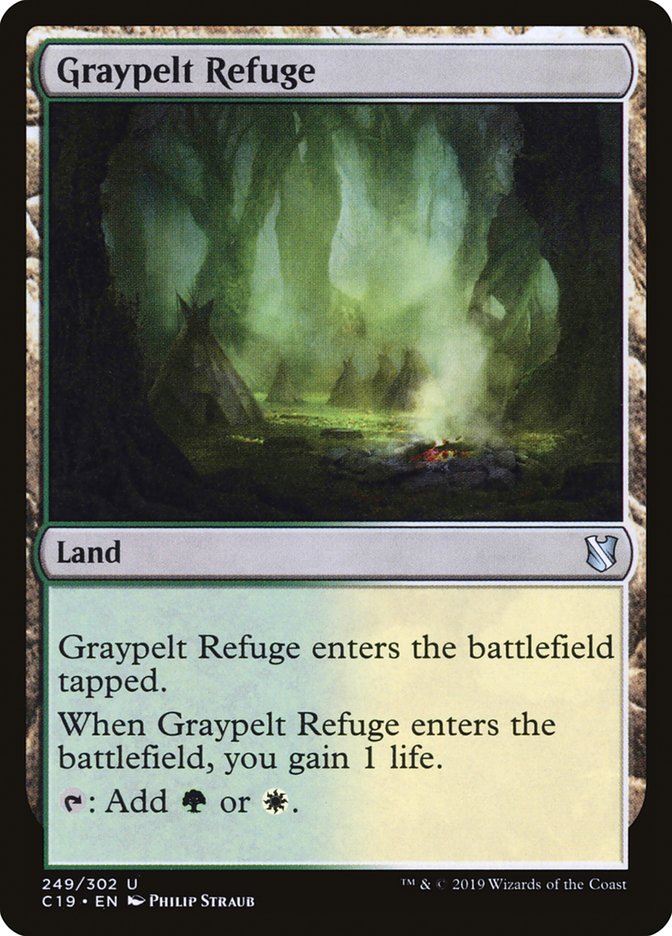 Graypelt Refuge - Commander 2019 (C19)