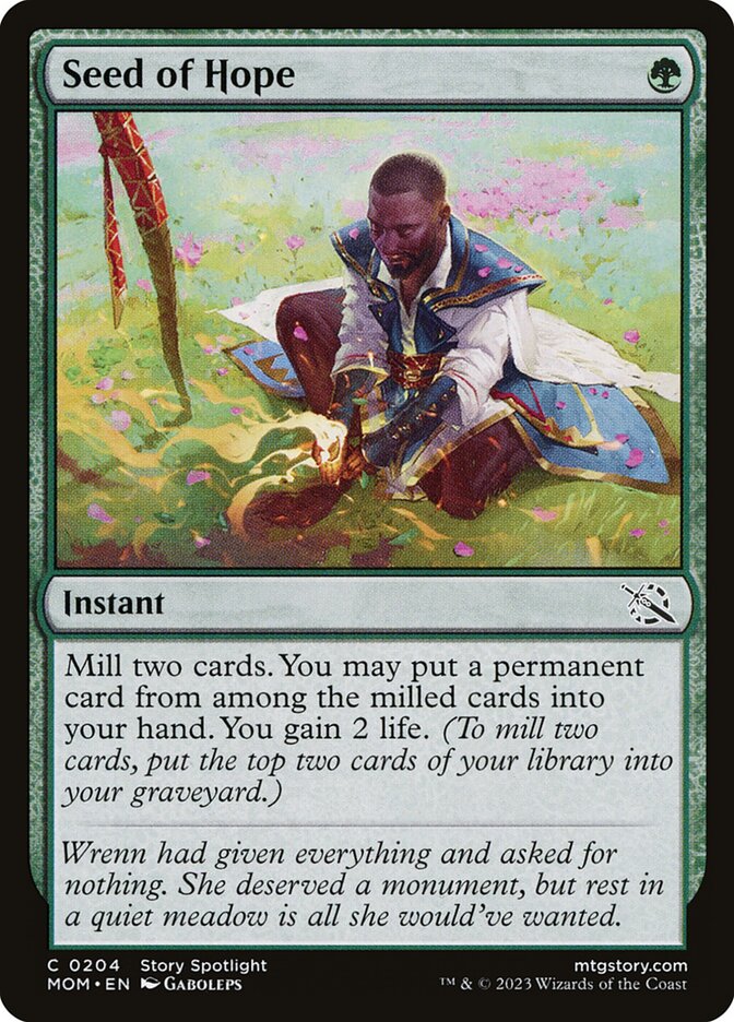 Seed of Hope - [Foil] March of the Machine (MOM)