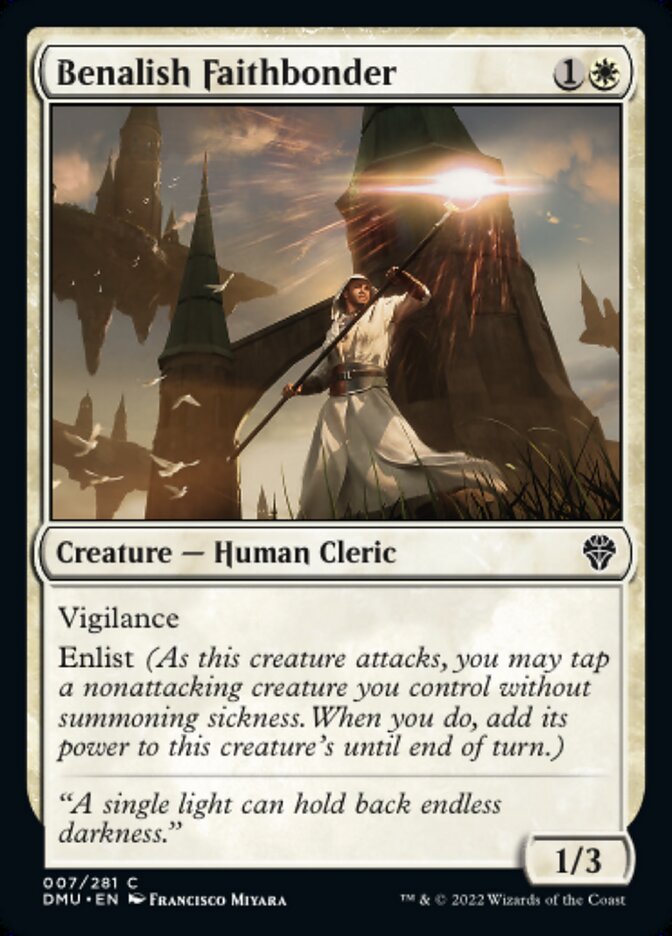 Benalish Faithbonder - [Foil] Dominaria United (DMU)