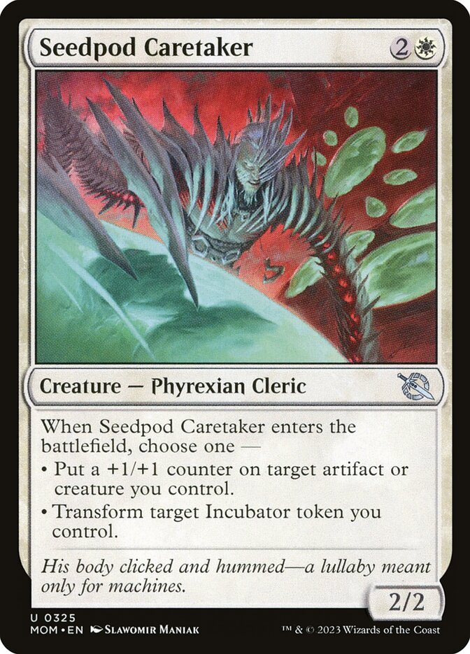 Seedpod Caretaker - [Foil] March of the Machine (MOM)