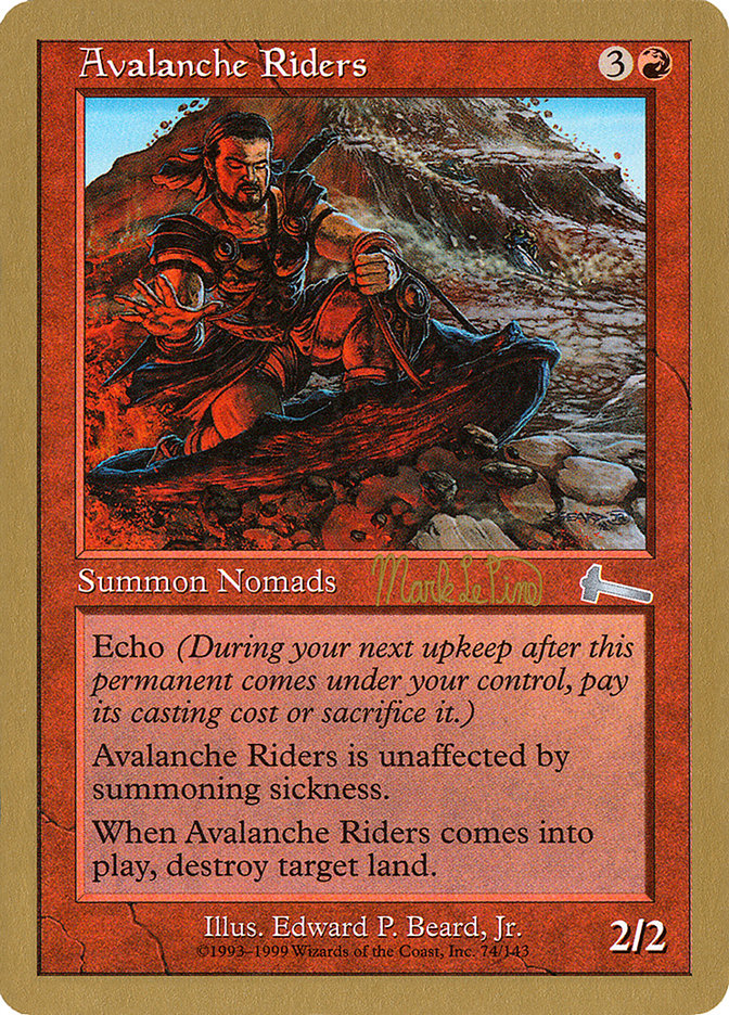 Avalanche Riders - [Retro Frame] World Championship Decks 1999 (WC99)