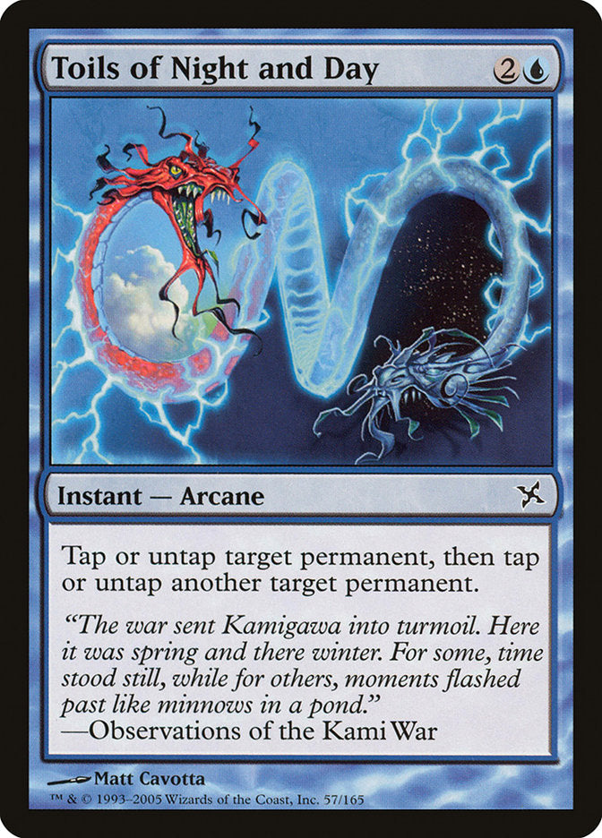 Toils of Night and Day - [Foil] Betrayers of Kamigawa (BOK)