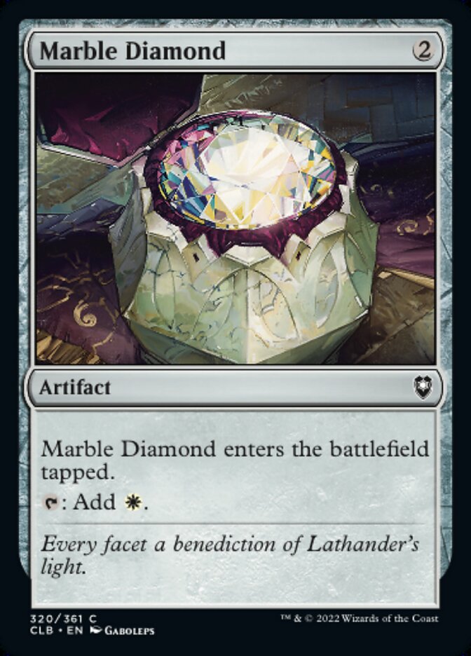 Marble Diamond - Commander Legends: Battle for Baldur's Gate (CLB)