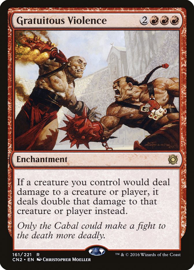Gratuitous Violence - [Foil] Conspiracy: Take the Crown (CN2)