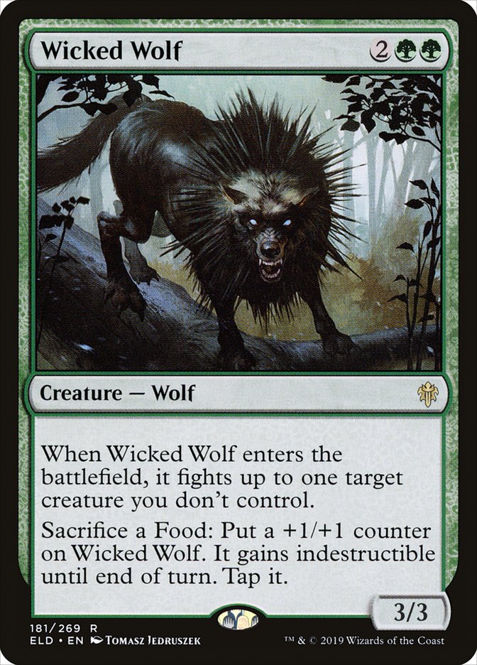 Wicked Wolf - [Foil] Throne of Eldraine (ELD)