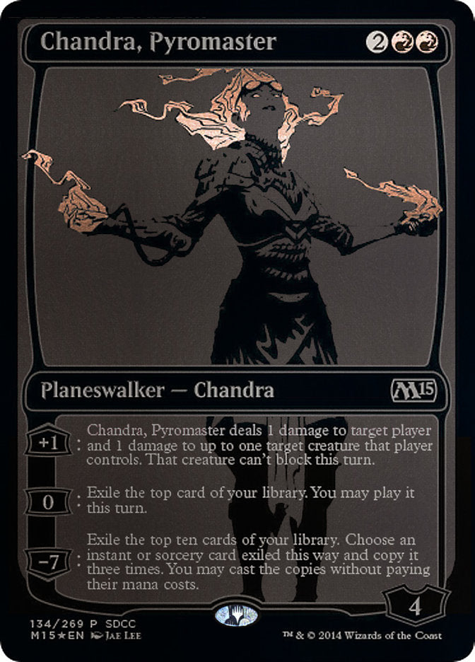 Chandra, Pyromaster - [Foil, Promo] San Diego Comic-Con 2014 (PS14)