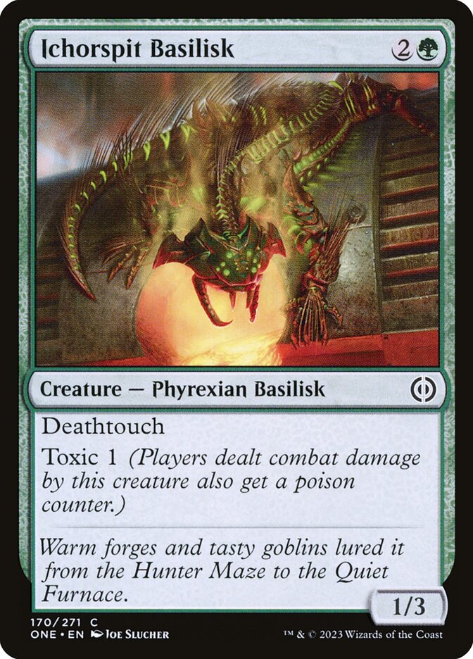 Ichorspit Basilisk - [Foil] Phyrexia: All Will Be One (ONE)