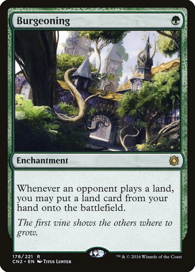Burgeoning - [Foil] Conspiracy: Take the Crown (CN2)