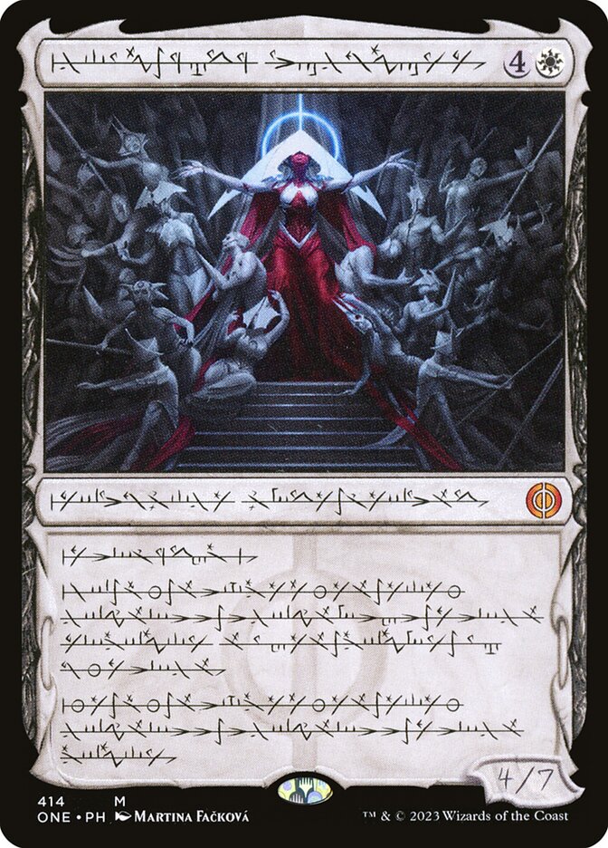 Elesh Norn, Mother of Machines - [Foil, Phyrexian] Phyrexia: All Will Be One (ONE)