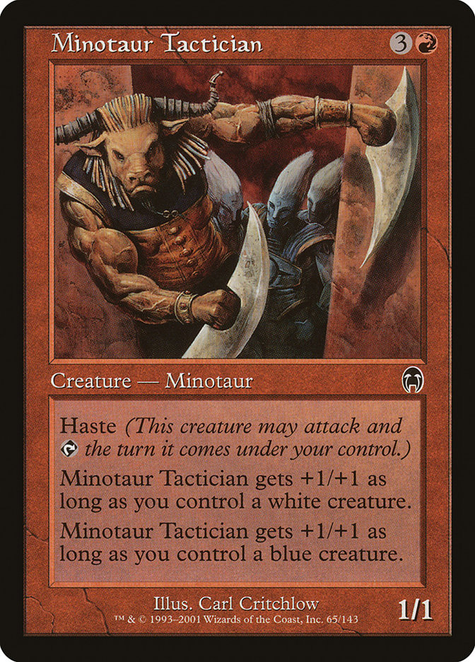 Minotaur Tactician - [Foil] Apocalypse (APC)