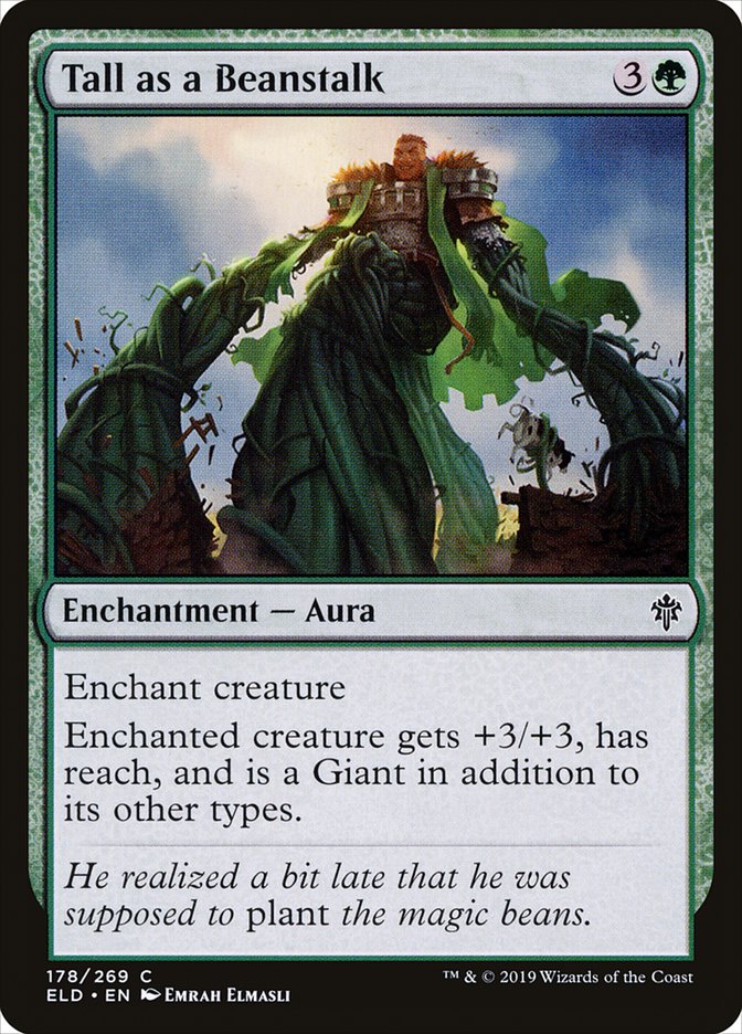 Tall as a Beanstalk - [Foil] Throne of Eldraine (ELD)