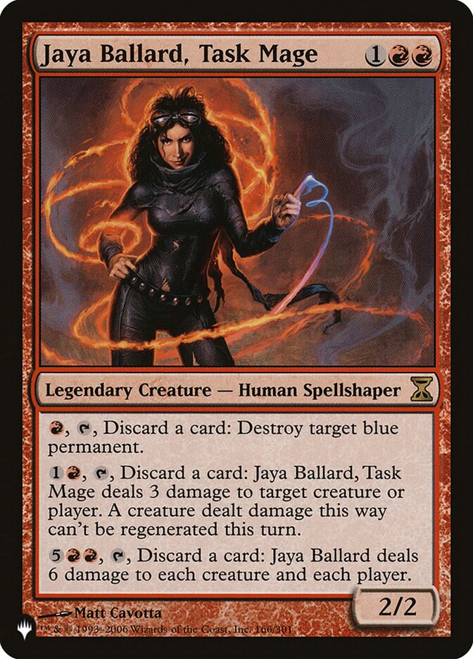 Jaya Ballard, Task Mage - The List (PLIST)