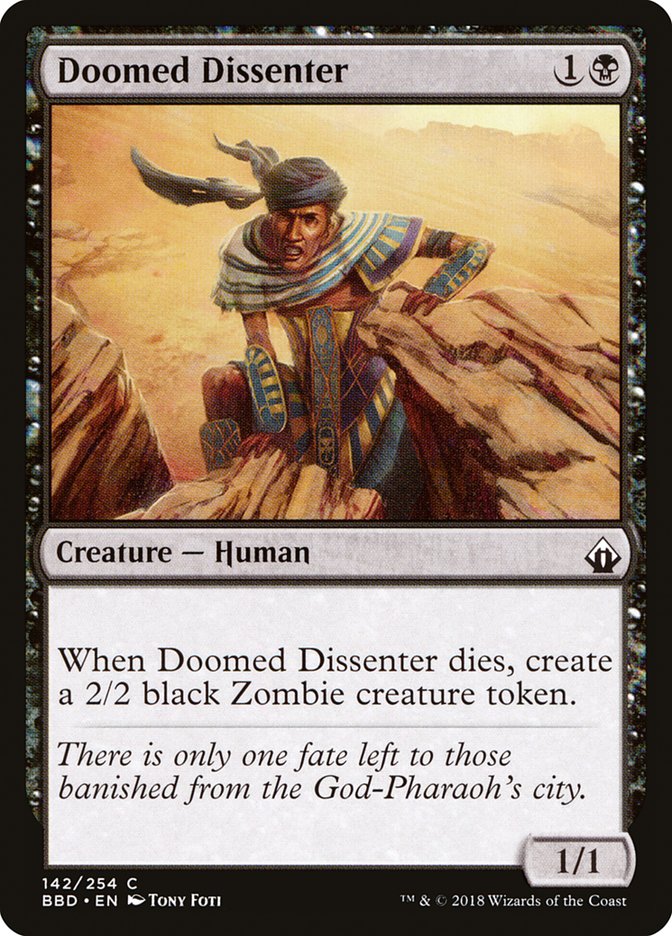 Doomed Dissenter - [Foil] Battlebond (BBD)