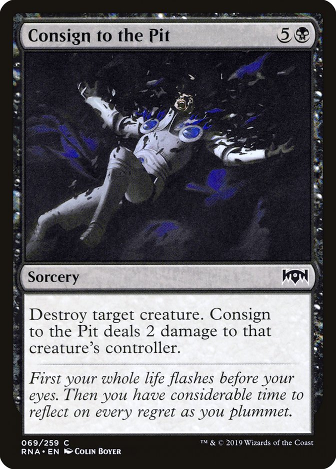 Consign to the Pit - [Foil] Ravnica Allegiance (RNA)