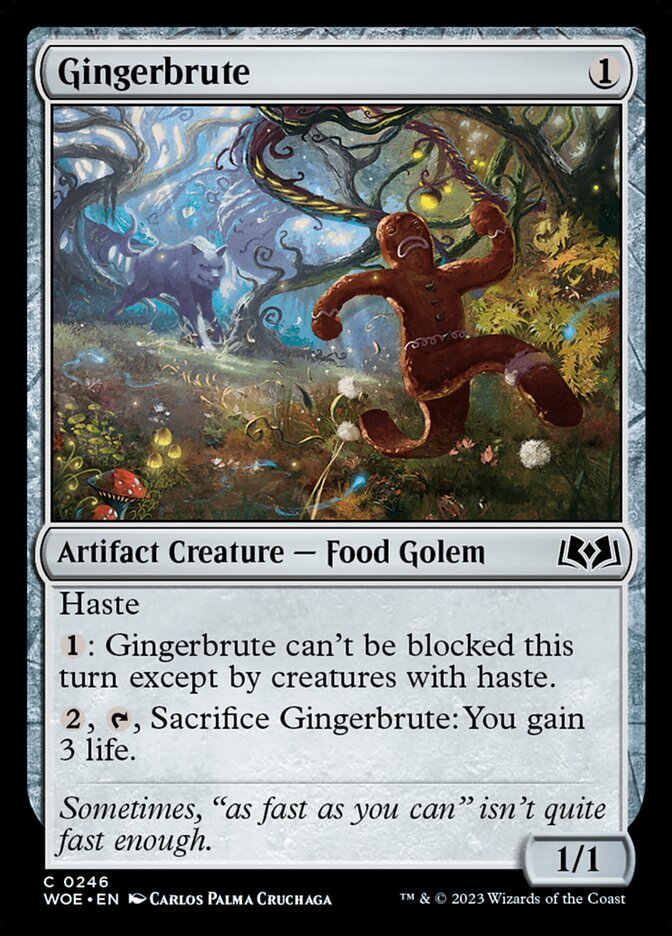 Gingerbrute - Wilds of Eldraine (WOE)