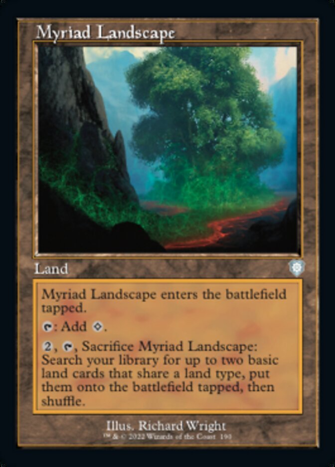 Myriad Landscape - The Brothers' War Commander (BRC)