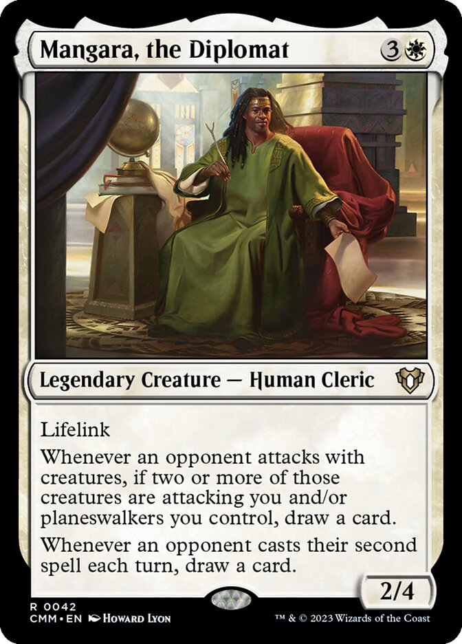 Mangara, the Diplomat - Commander Masters (CMM)