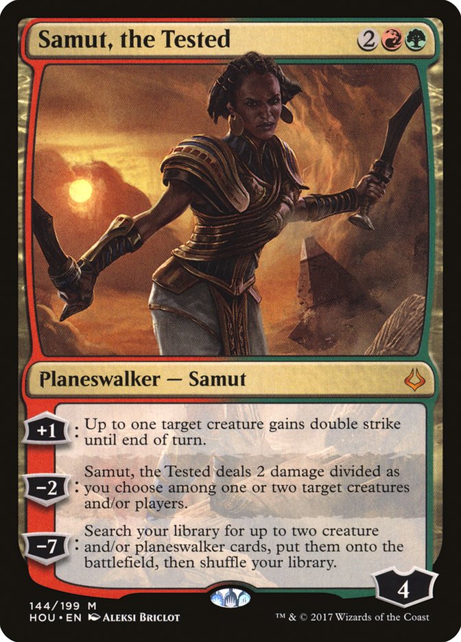 Samut, the Tested - [Foil] Hour of Devastation (HOU)