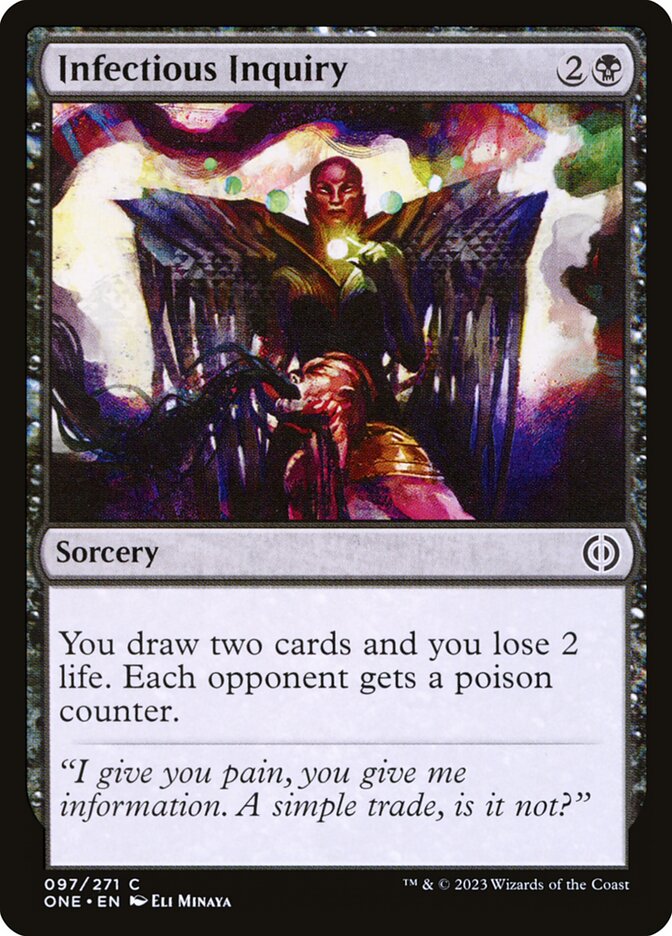 Infectious Inquiry - [Foil] Phyrexia: All Will Be One (ONE)