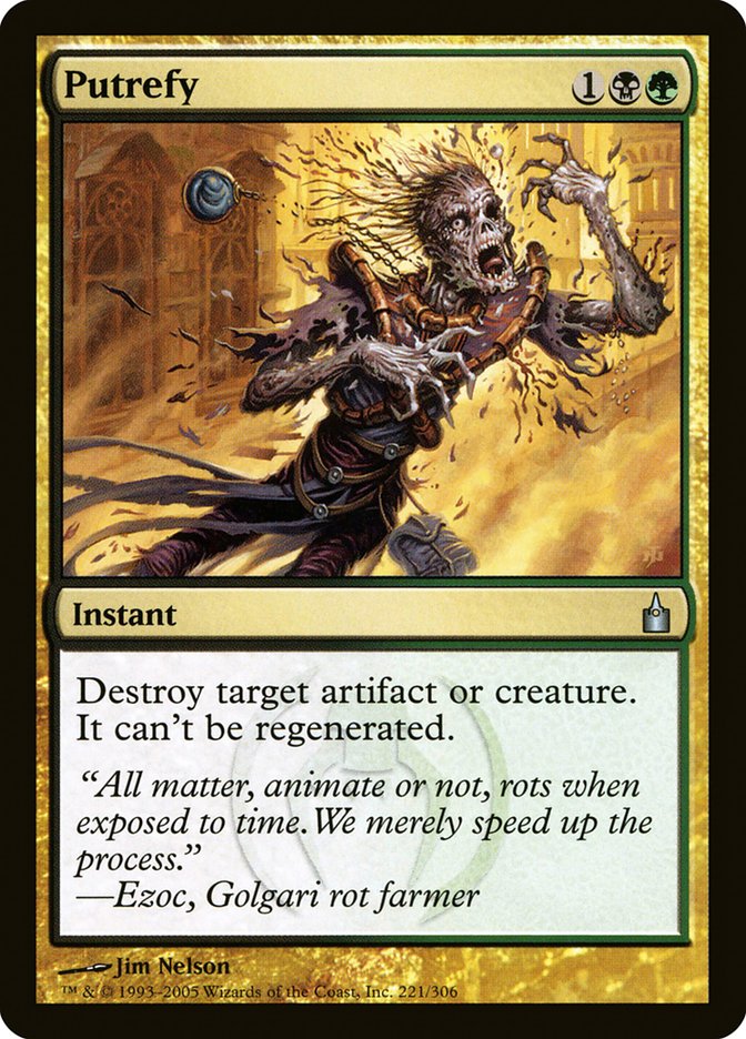Putrefy - [Foil] Ravnica: City of Guilds (RAV)