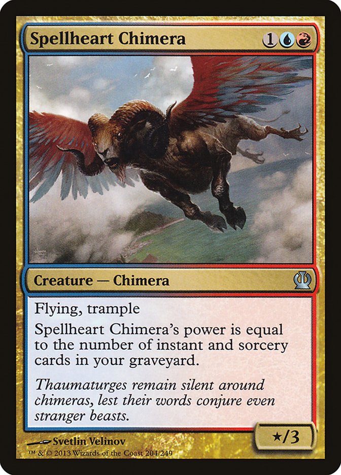 Spellheart Chimera - [Foil] Theros (THS)